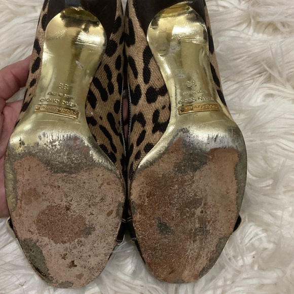 Dolce and Gababana Cheetah Print Heels Sz … - Picture 6 of 8